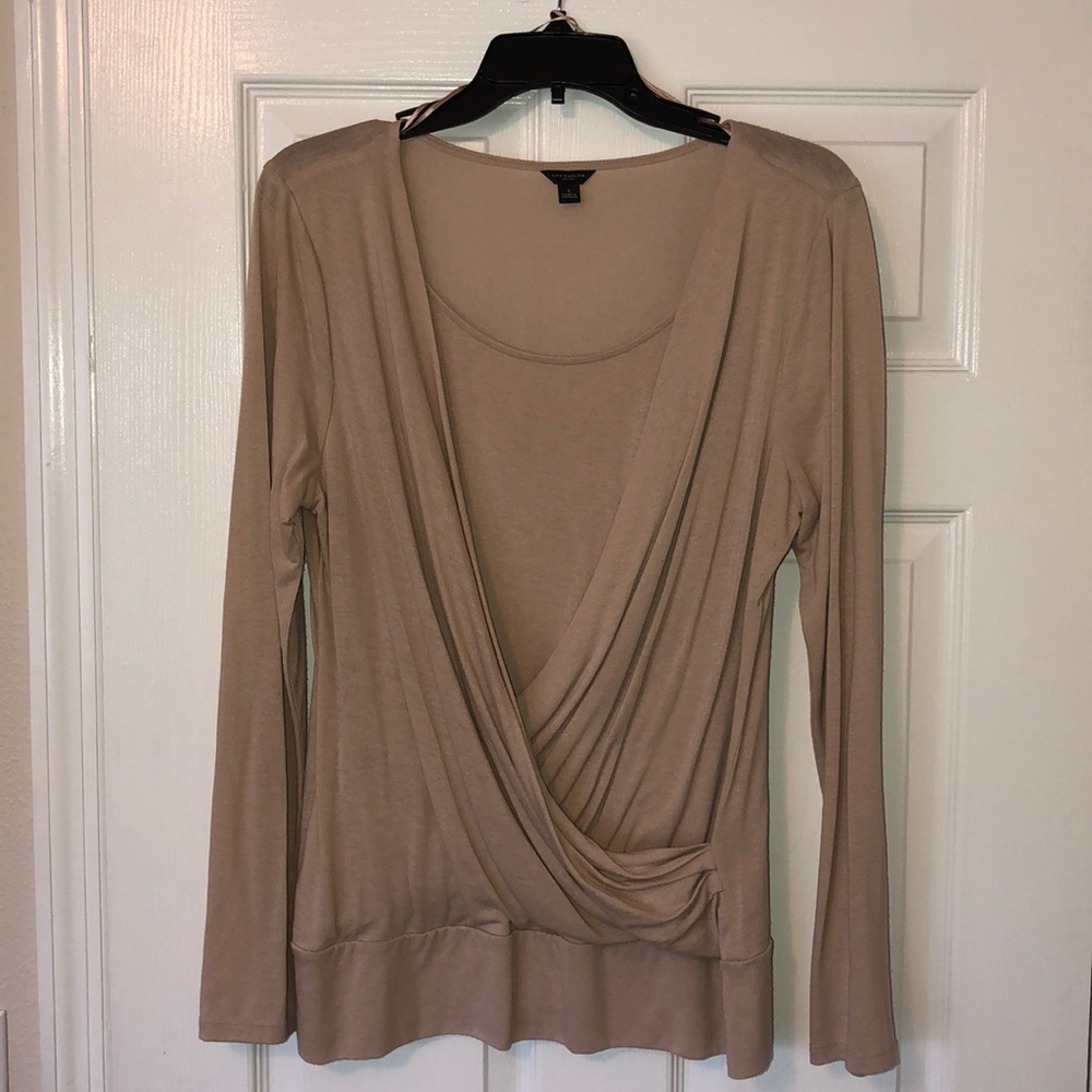 Ann Taylor blouse, long sleeve, large